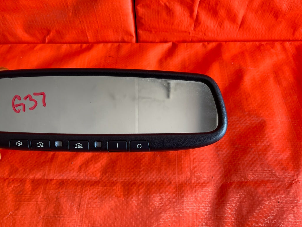 08 13 INFINITI G37 SPORT 2D COUPE   INTERIOR REAR VIEW MIRROR   OEM OE FACTORY1