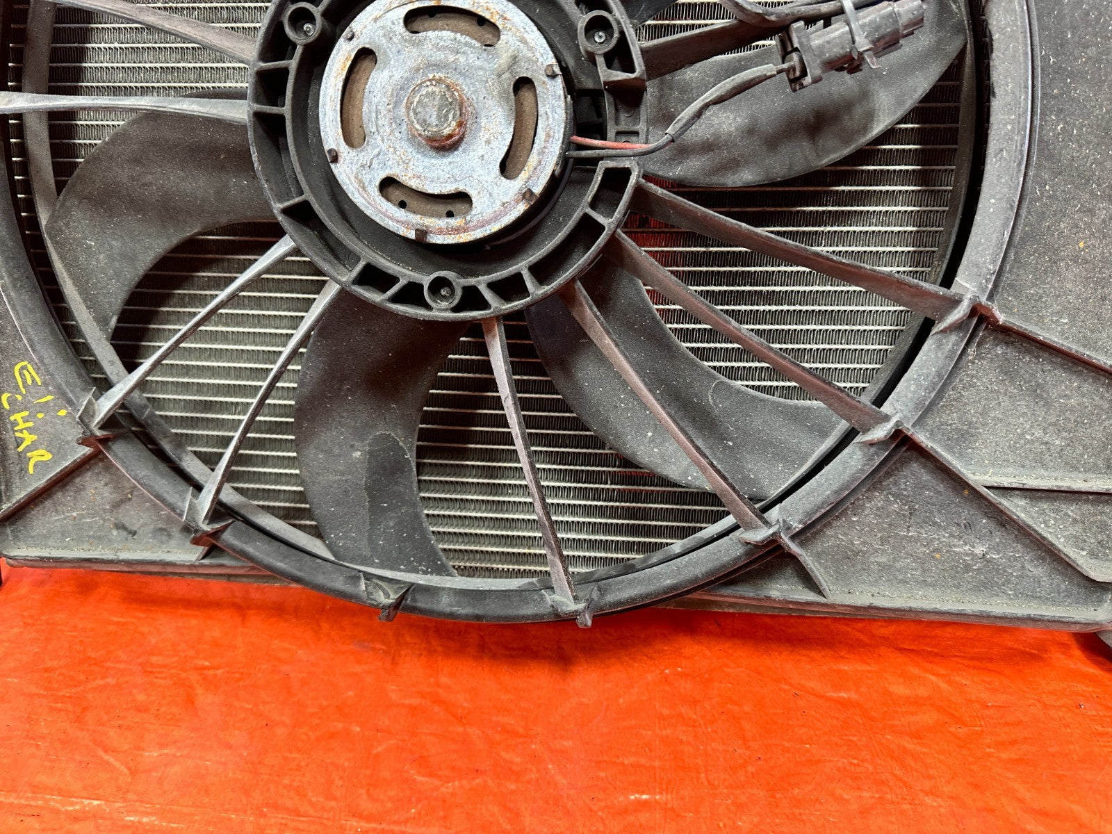 18 20 DODGE CHARGER GT 6 CYLINDER MODEL   RADIATOR WITH FAN   OEM #3LI4