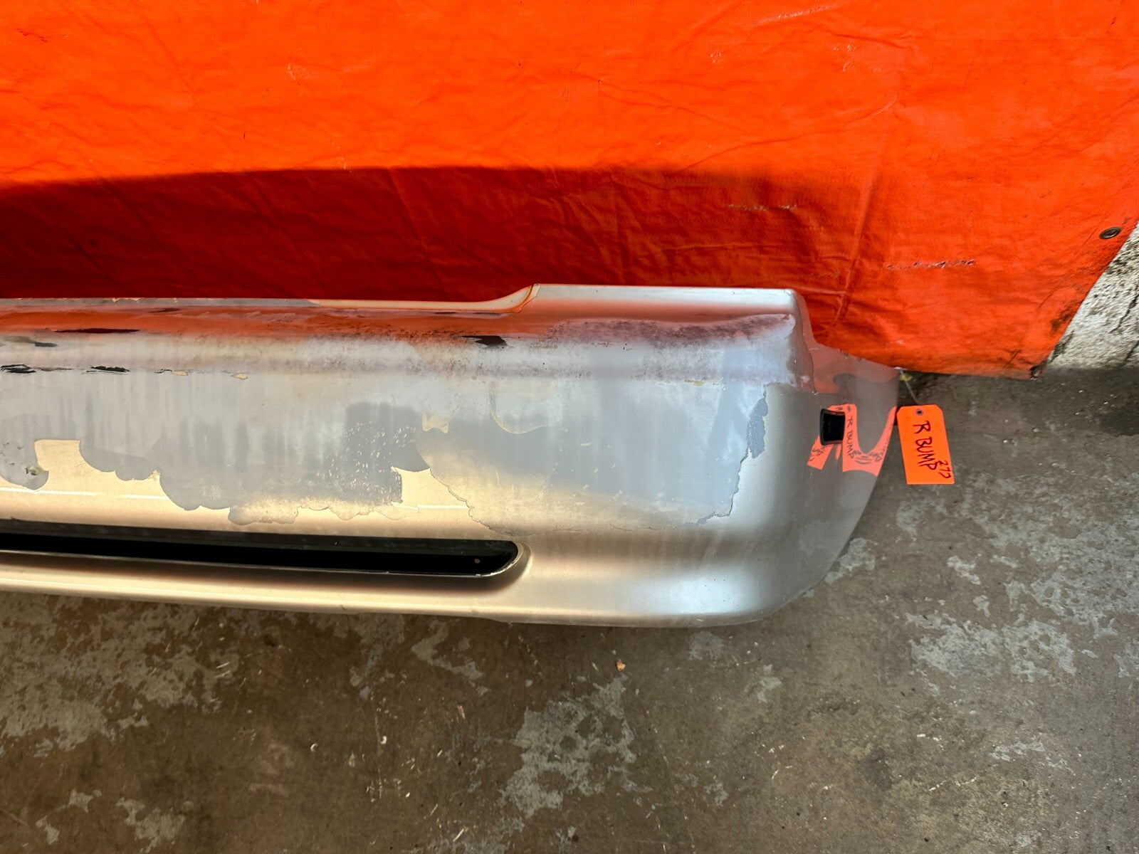 92 96 HONDA PRELUDE   REAR BUMPER COVER W/ OEM HONDA VIN   OEM FACTORY #2736