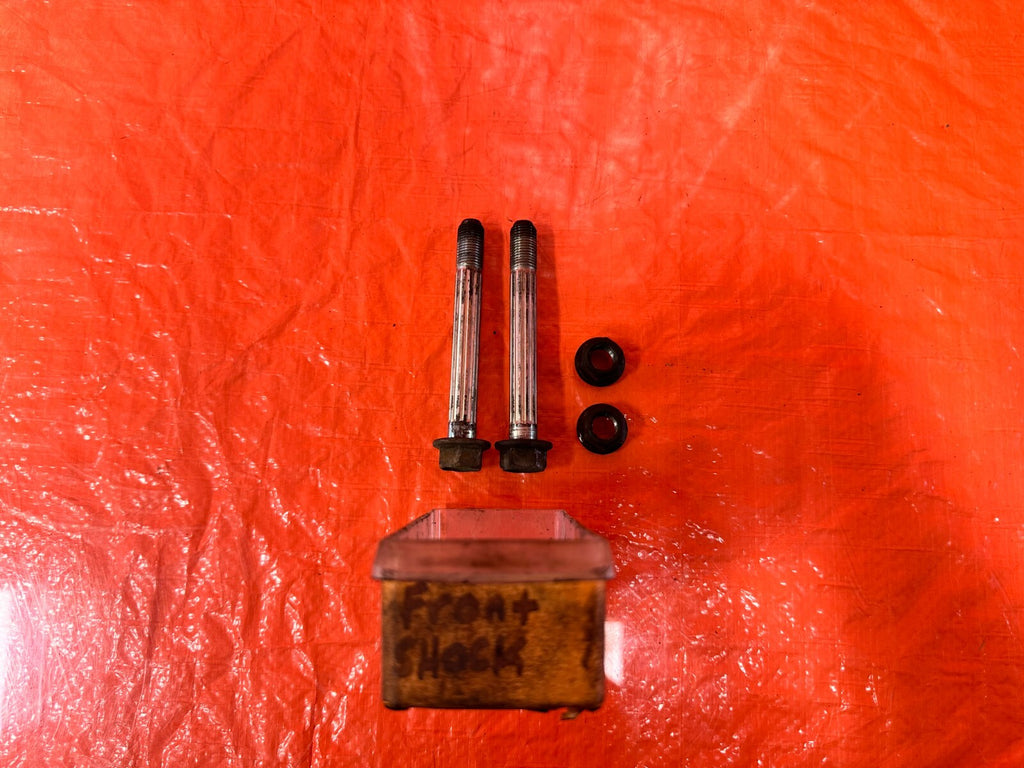09 14 ACURA TSX   LEFT AND RIGHT FRONT SHOCK STRUT FORK BOLTS   OEM FACTORY #2790