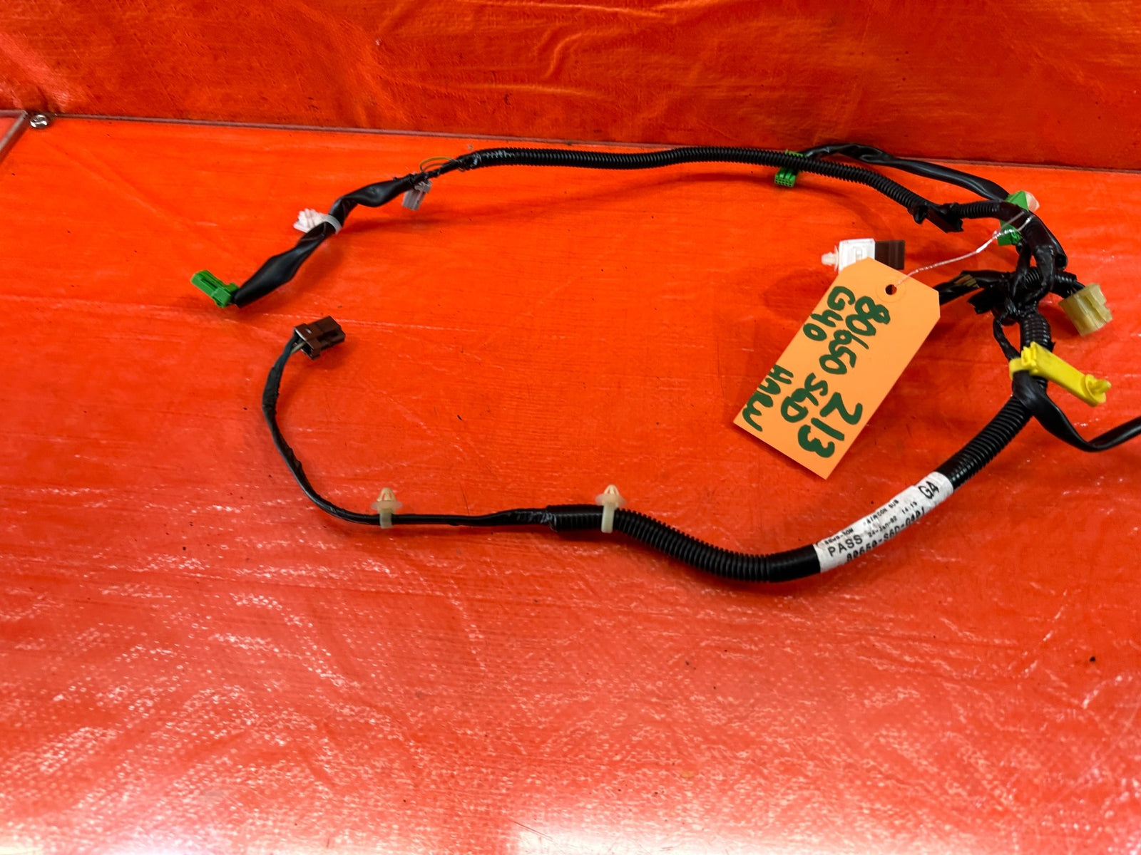 02 03 HONDA CIVIC SI EP3 HATCHBACK   AC BLOWER MOTOR HARNESS   OEM FACTORY #2135
