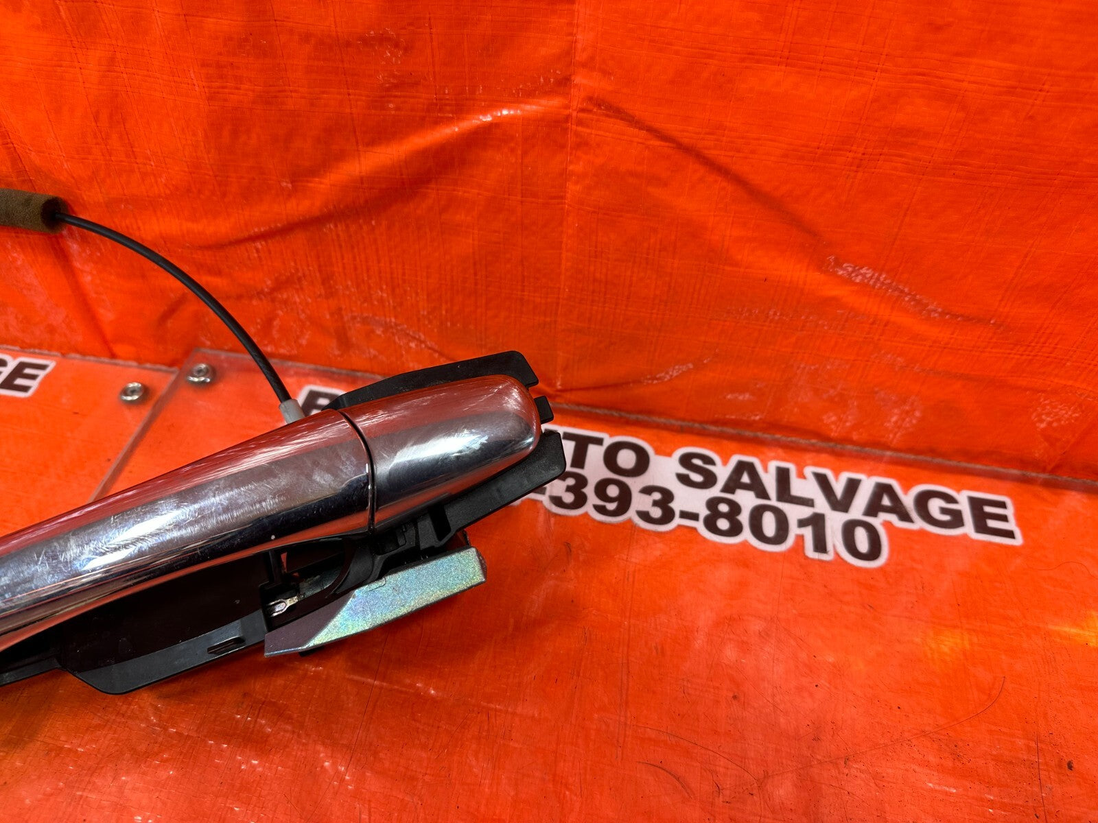 2010 10 INFINITI FX35 PASSENGER RIGHT REAR EXTERIOR DOOR HANDLE   OEM #1164