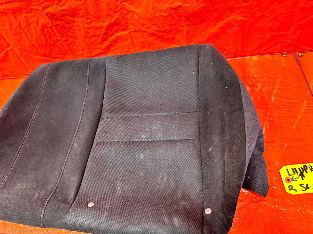 06 08 HONDA CIVIC SI 2D DRIVER LEFT REAR UPPER SEAT SKIN WRAP FABRIC OEM 2645