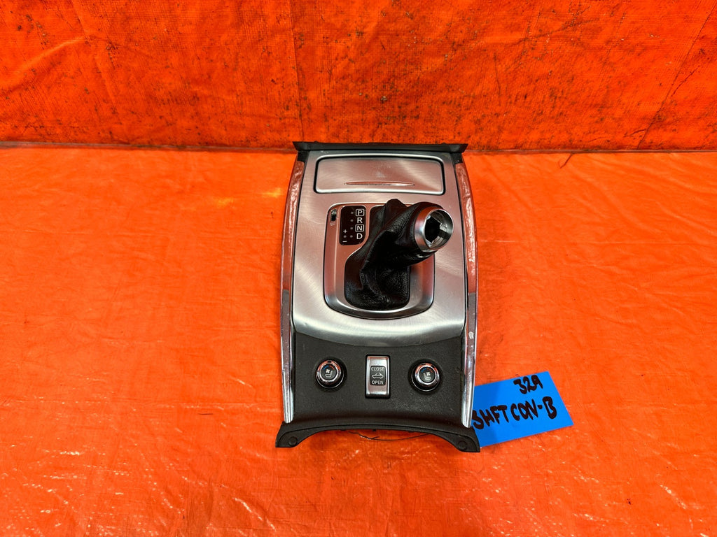 09 13 INFINITI G37 CONVERTIBLE   AUTOMATIC SHIFTER CONSOLE COMPLETE   OEM #3291