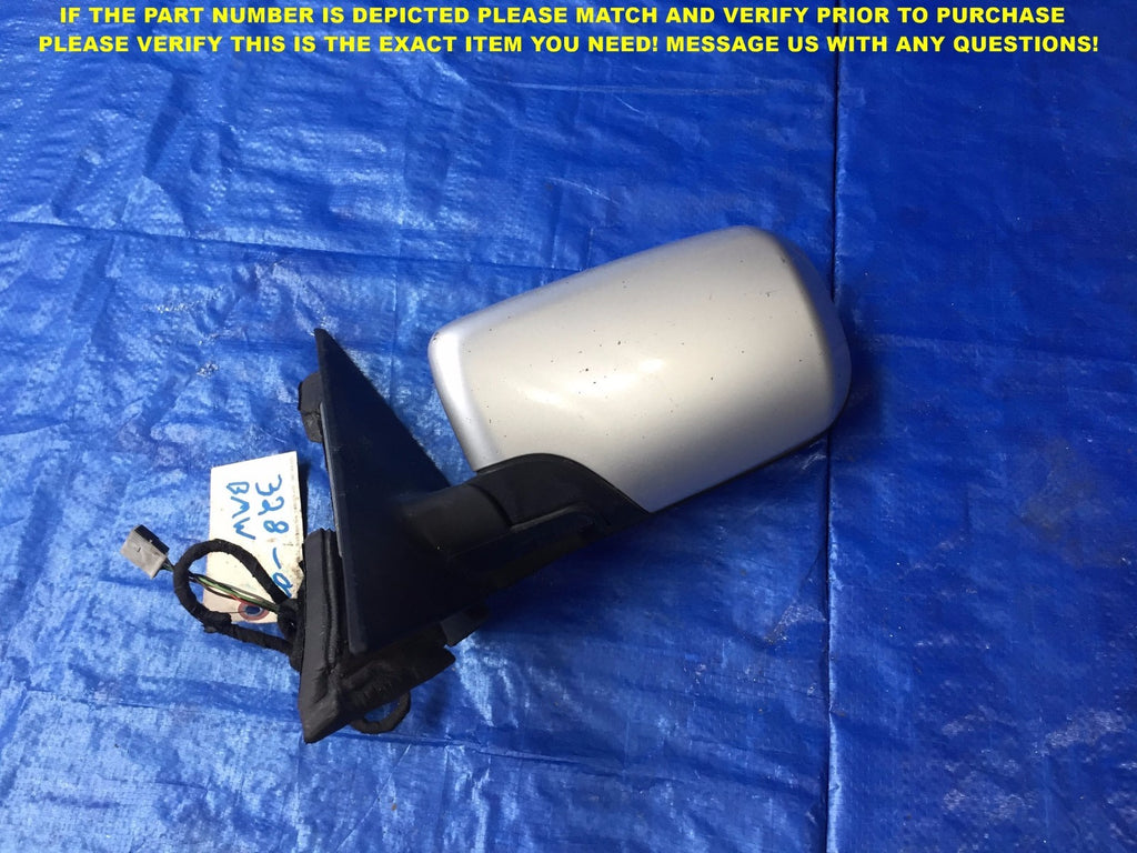 OEM 2000 2001 BMW 325I 328I 330I SEDAN DRIVER LEFT SIDE VIEW MIRROR 10