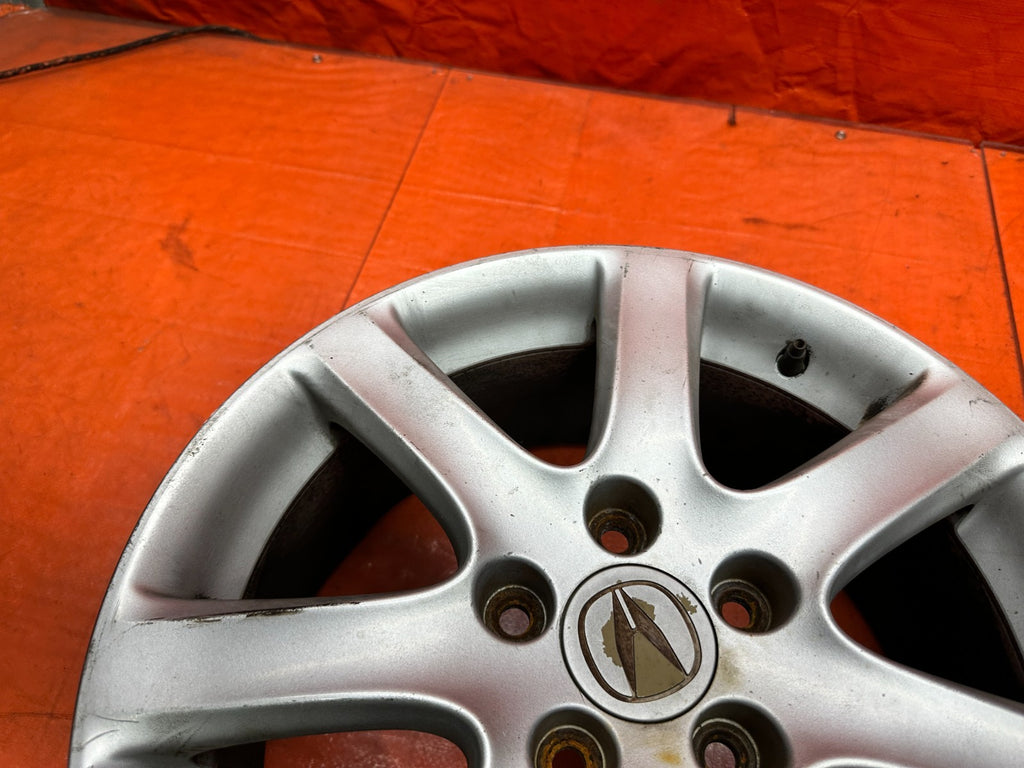 04 08 ACURA TSX 2.4L 17 INCH 7 SPOKE ALLOY WHEEL RIM 17x7 5x114.3 OEM FACTORY  29