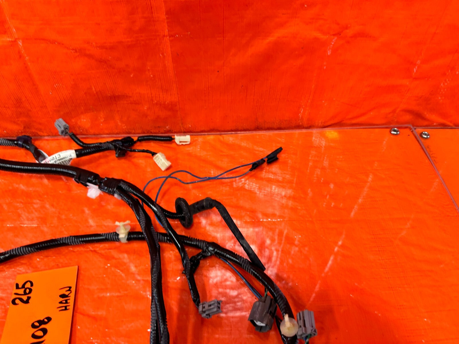 2013 13 HONDA CIVIC SI 2D COUPE REAR / TAIL LIGHT LAMP WIRING HARNESS WIRE LOOM6
