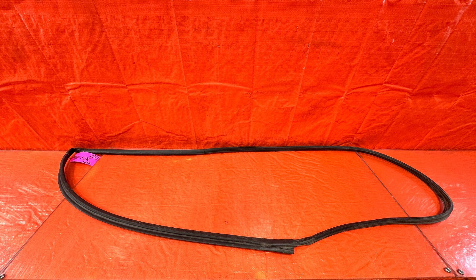 08 14 SUBARU IMPREZA WRX WAGON   PASSENGER RIGHT FRONT DOOR WEATHER STRIP GASKET0