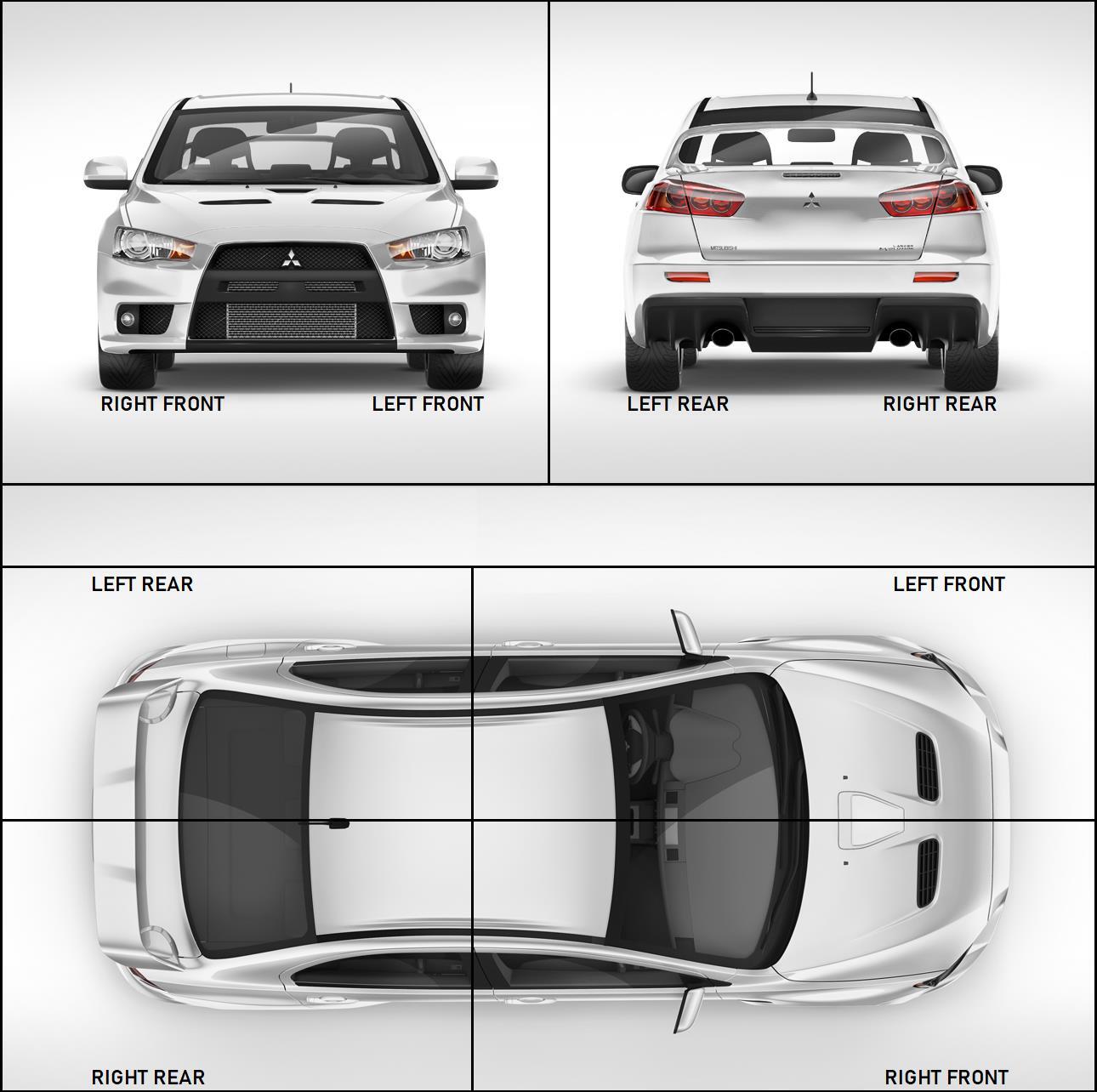 92 01 HONDA PRELUDE   LEFT & RIGHT   REAR SWAY BAR BRACKETS & BUSHINGS   OEM 2591