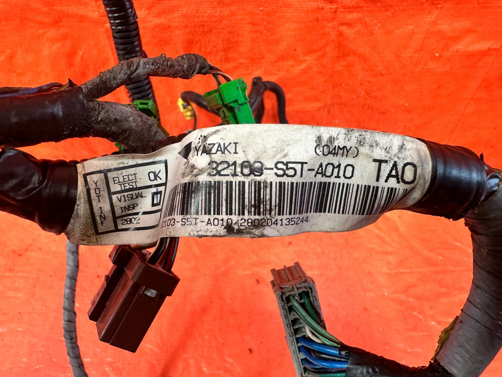 04 05 HONDA CIVIC SI EP3 HATCHBACK   32105 S5T A01   HARNESS   OEM 3085