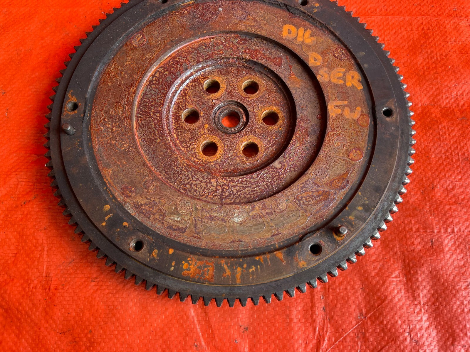 92 95 HONDA CIVIC & DEL SOL  / MANUAL / STICK SHIFT / ENGINE MOTOR FLYWHEEL OEM 3