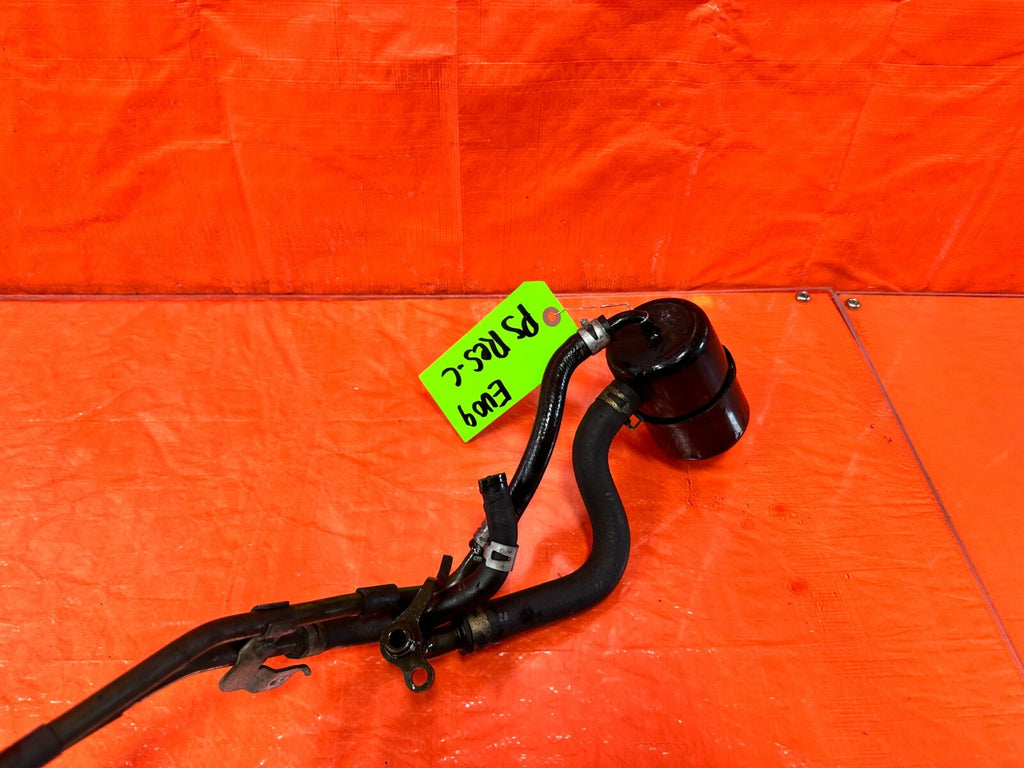 03 06 LANCER EVOLUTION VIII 8 EVO IX 9   POWER STEERING RESERVOIR TANK AND LINES12