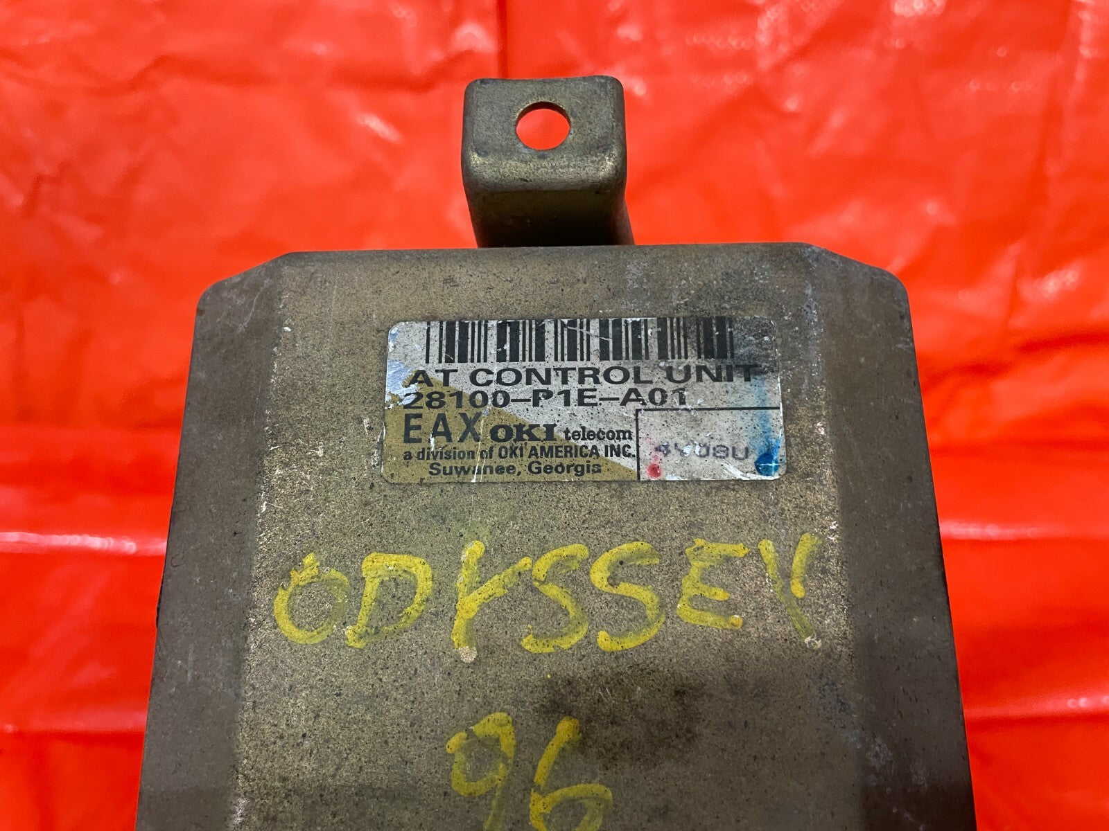1995 95 HONDA ODYSSEY EX LX 6 SEAT   TCU TCM TRANSMISSION COMPUTER 28100 P1E A011
