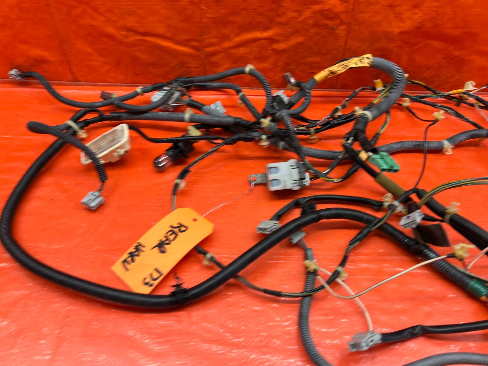 96 98 HONDA CIVIC EX & HX 2D REAR TAIL LIGHT LAMP TRUNK WIRING WIRE HARNESS #1737