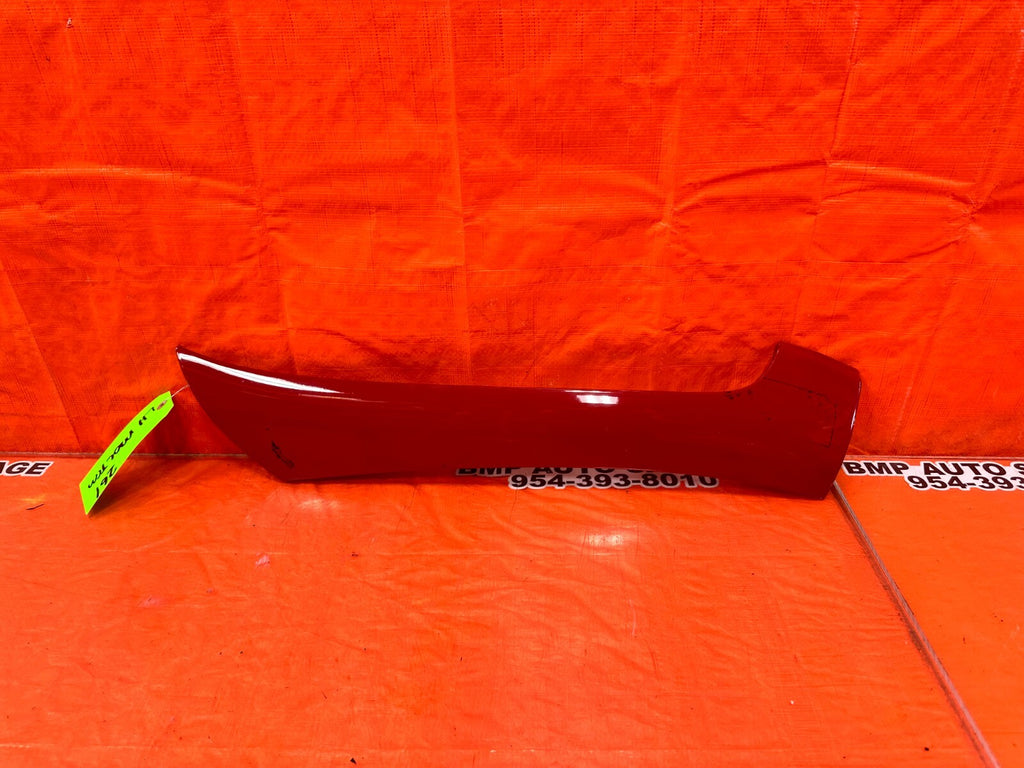 02 10 LEXUS SC430   DRIVER LEFT EXTERIOR A PILLAR TRIM   RED   OEM FACTORY #2610