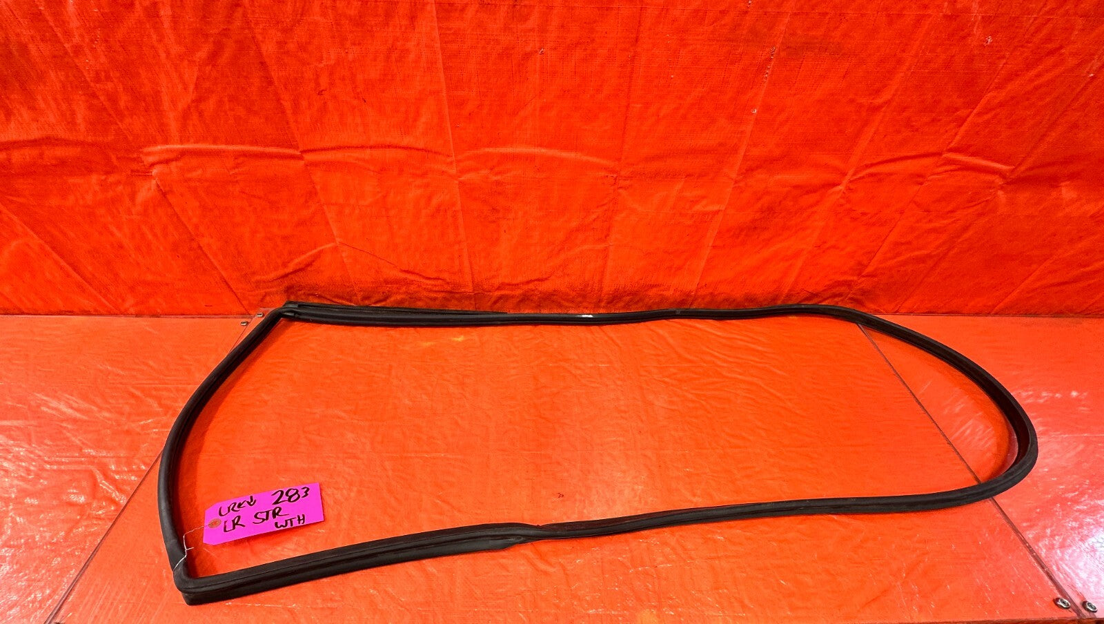 08 14 SUBARU IMPREZA WRX WAGON   DRIVER LEFT REAR DOOR WEATHER STRIP GASKET 2830