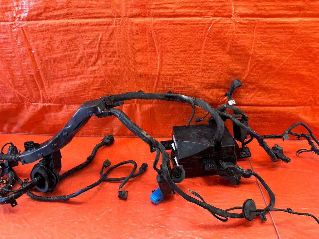 14 16 HYUNDAI GENESIS COUPE 3.8L AT ENGINE BAY UNDER HOOD WIRE HARNESS LOOM #21912