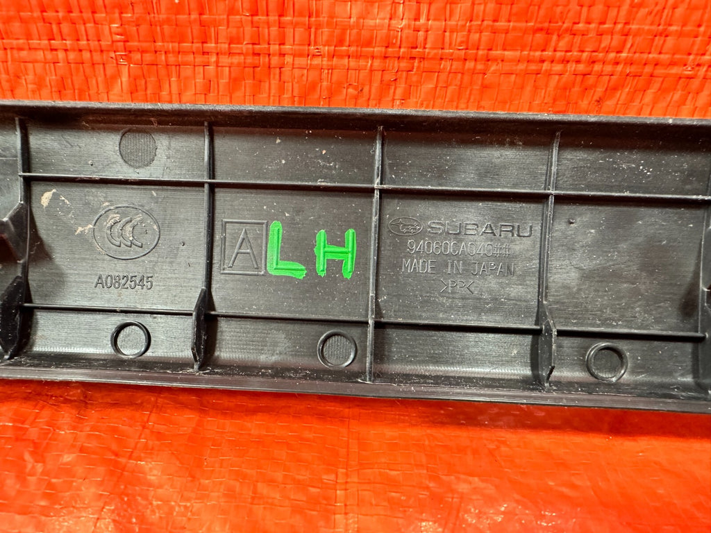 2013 13 SCION FRS   DRIVER LEFT   INNER   FLOOR PILLAR SCUFF PLATE   OEM #2936