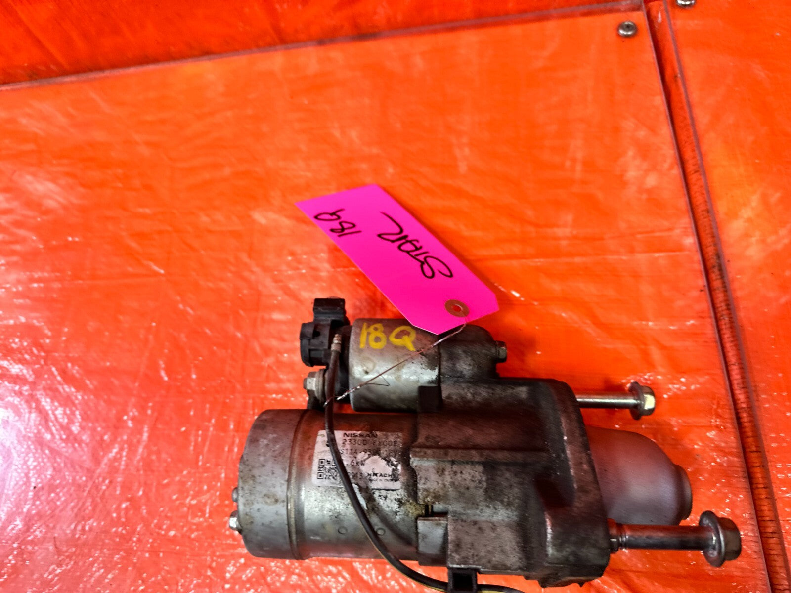 16 20 INFINITI Q50 Q60   RED SPORT 400   VR30DDTT RWD   STARTER MOTOR   OEM #18Q3