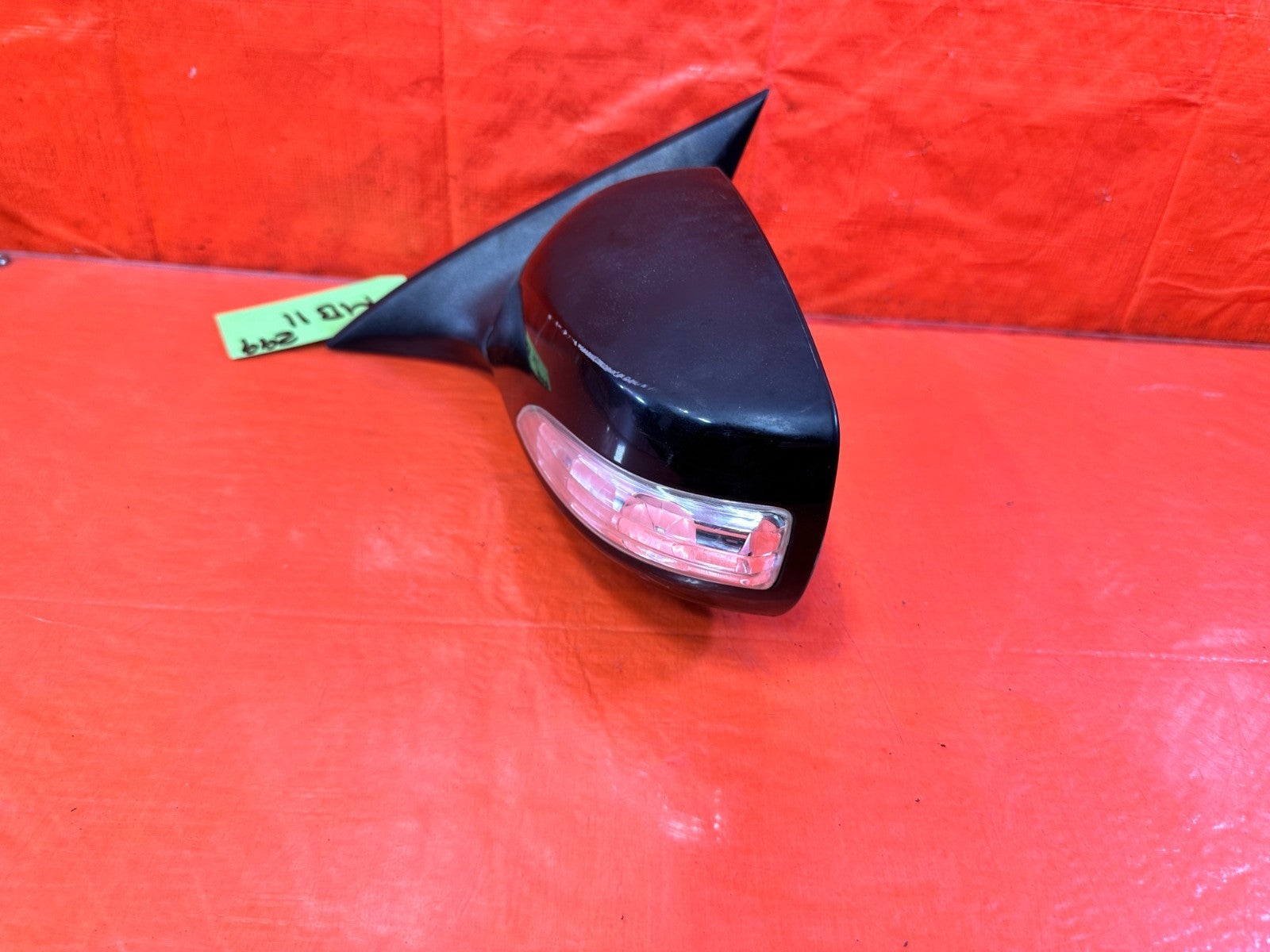 10 16 HYUNDAI GENESIS COUPE DRIVER LEFT EXTERIOR SIDE VIEW MIRROR W/ SIGNAL OEM3