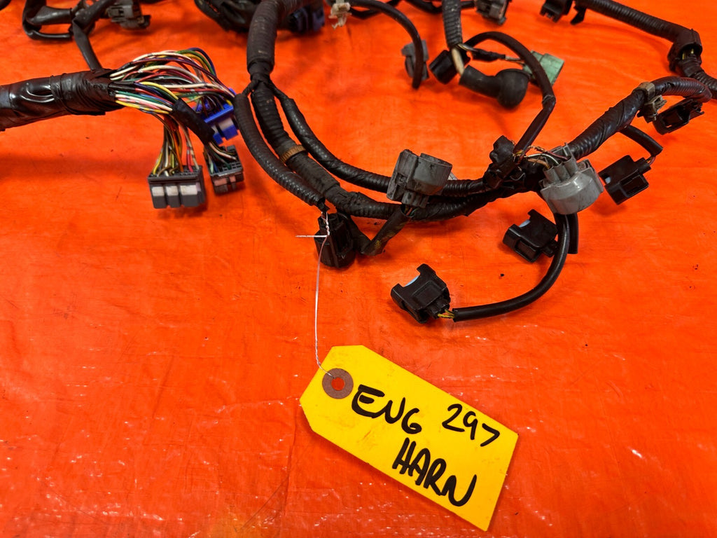99 00 HONDA CIVIC   D16Y7 NON VTEC   AUTOMATIC   ENGINE HARNESS WIRE LOOM   OEM4