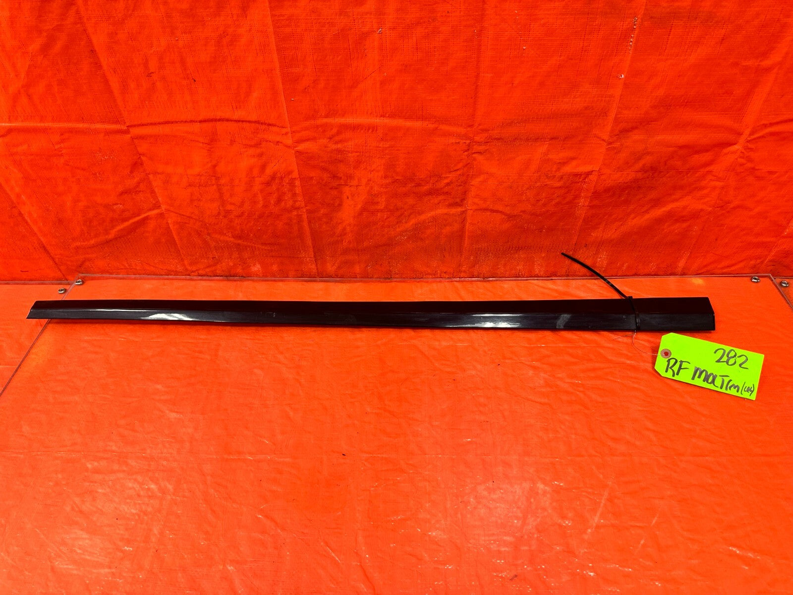 06 11 HONDA CIVIC SI 4D SEDAN   DOOR MOLDING IMPACT STRIP RIGHT FRONT OEM #2820