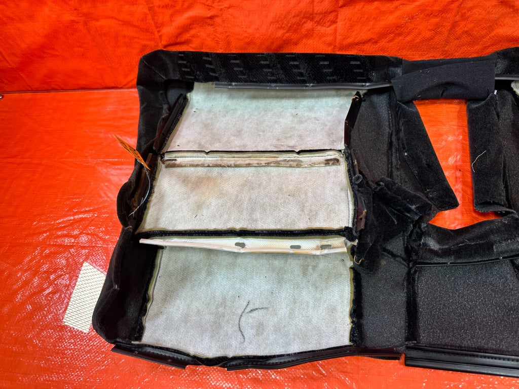 99 01 HONDA PRELUDE REAR LOWER SEAT COVER SKIN LEATHER WRAP CUSHION FABRIC OEM13