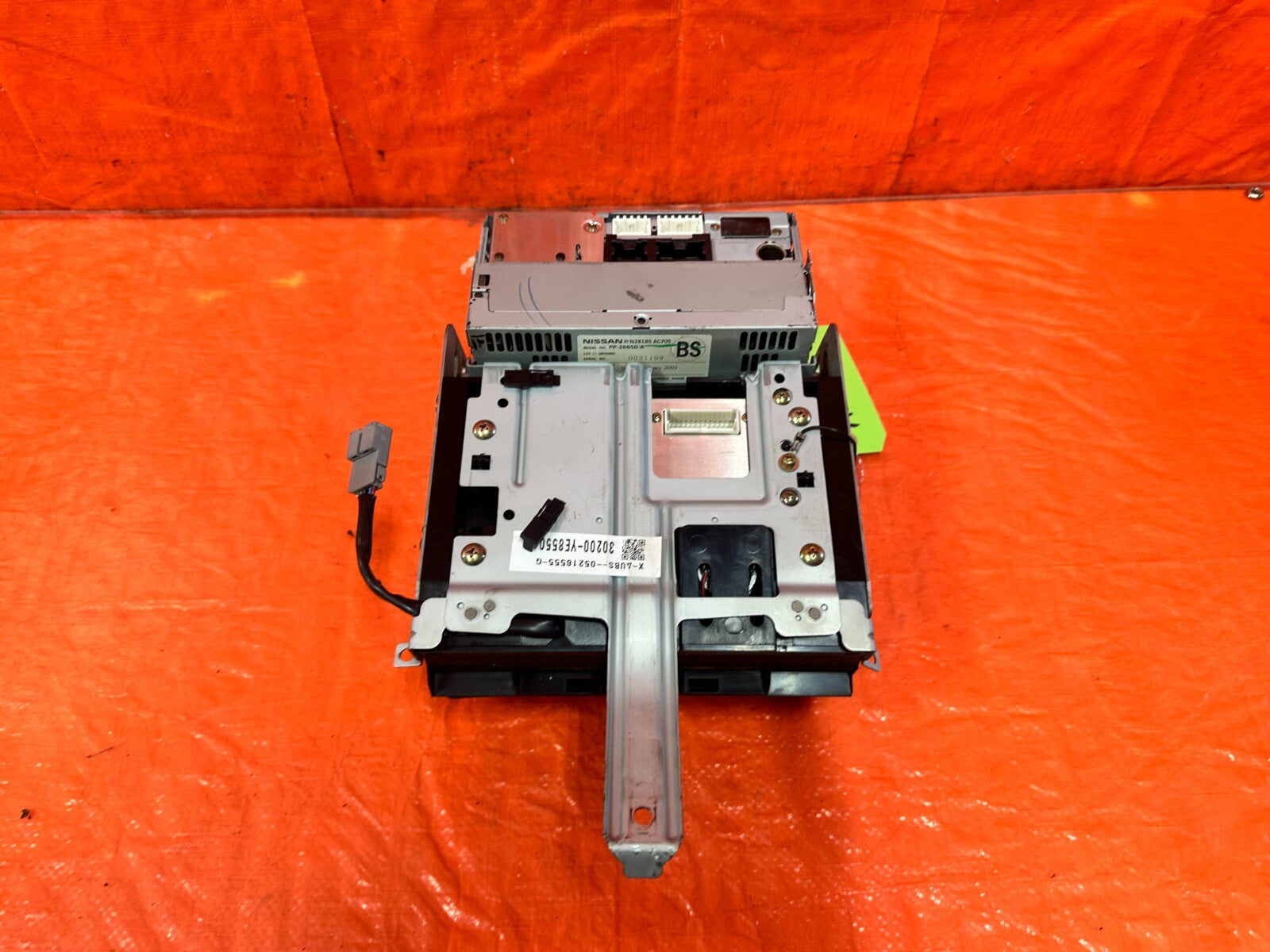 03 07 INFINITI G35 COUPE   RADIO STEREO RECEIVER   28125 AC705   OEM #2983