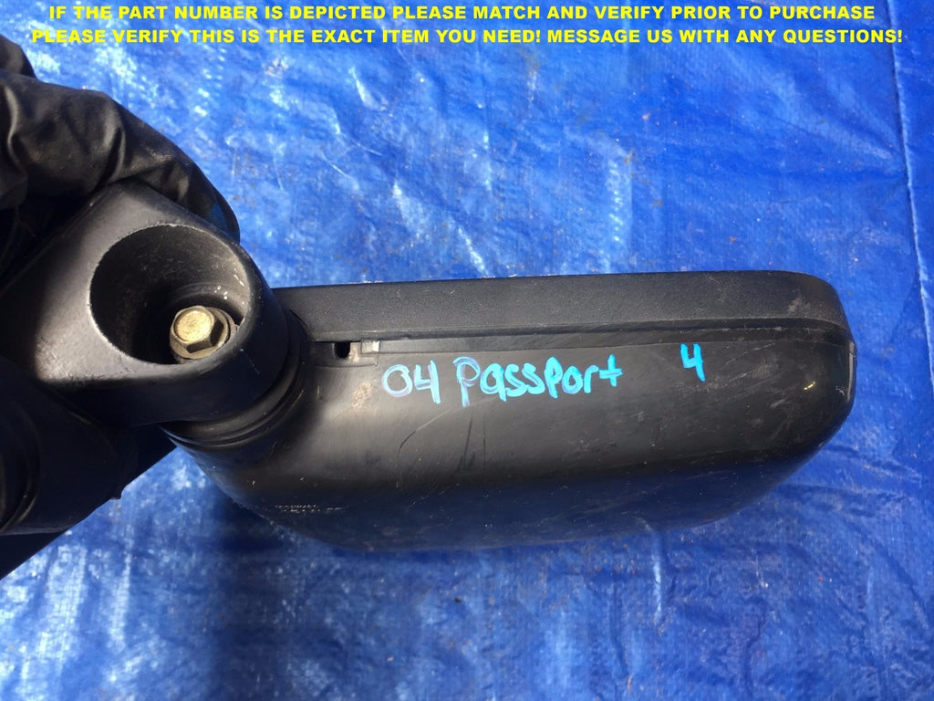 OEM 1994 1995 1996 1997 HONDA PASSPORT PASSENGER RIGHT SIDE VIEW MIRROR 43