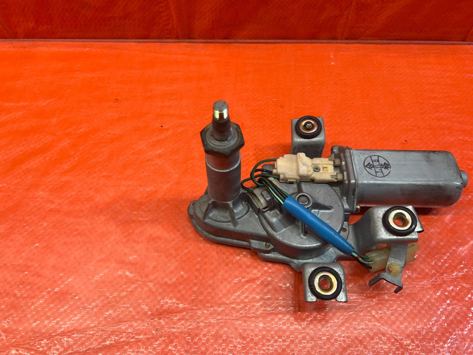 02   06 ACURA RSX BASE & TYPE S   REAR WIPER MOTOR ASSEMBLY   OEM FACTORY #1727