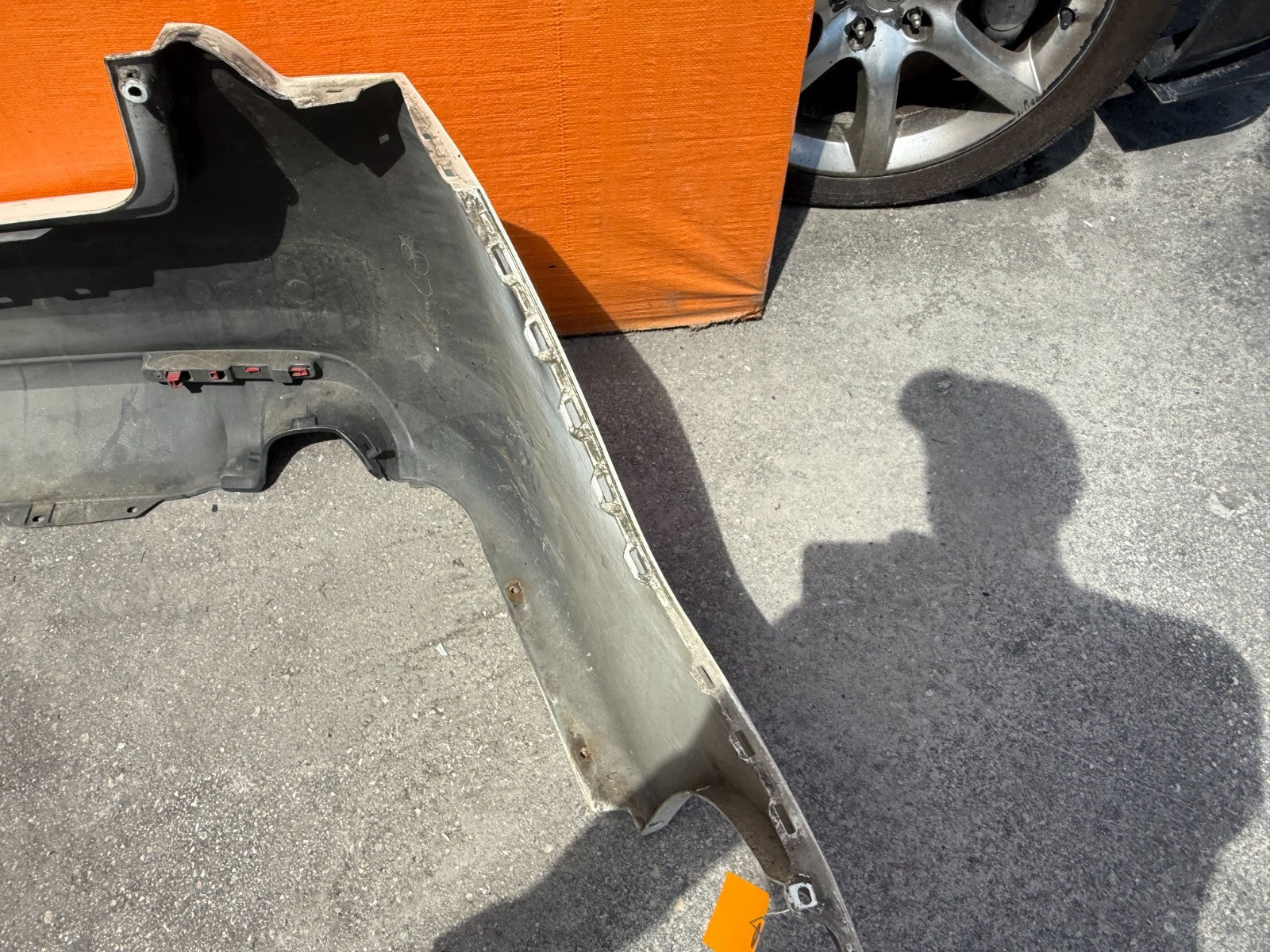 09 14 ACURA TSX   REAR BUMPER COVER WITH REFLECTORS   OEM FACTORY OE11