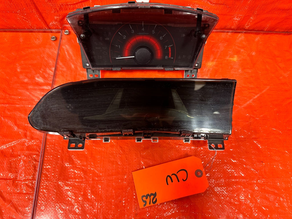 2013 13 HONDA CIVIC SI 2D COUPE   RED FACE   INSRTUMENT CLUSTER SPEEDOMETER OEM4