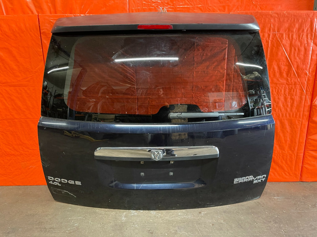 09 10 DODGE GRAND CARAVAN SXT LIFTGATE TAIL GATE COMPLETE W/ INTERNALS LIFT OEM0