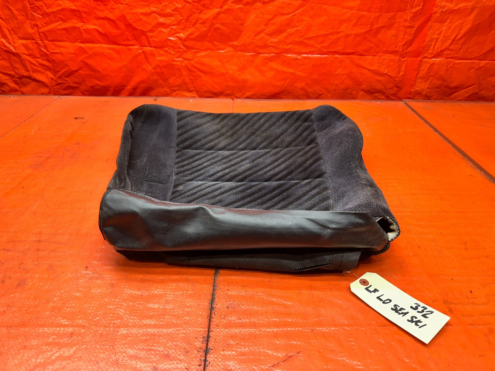 92 96 HONDA PRELUDE LEFT FRONT LOWER SEAT CLOTH SKIN OEM #3326