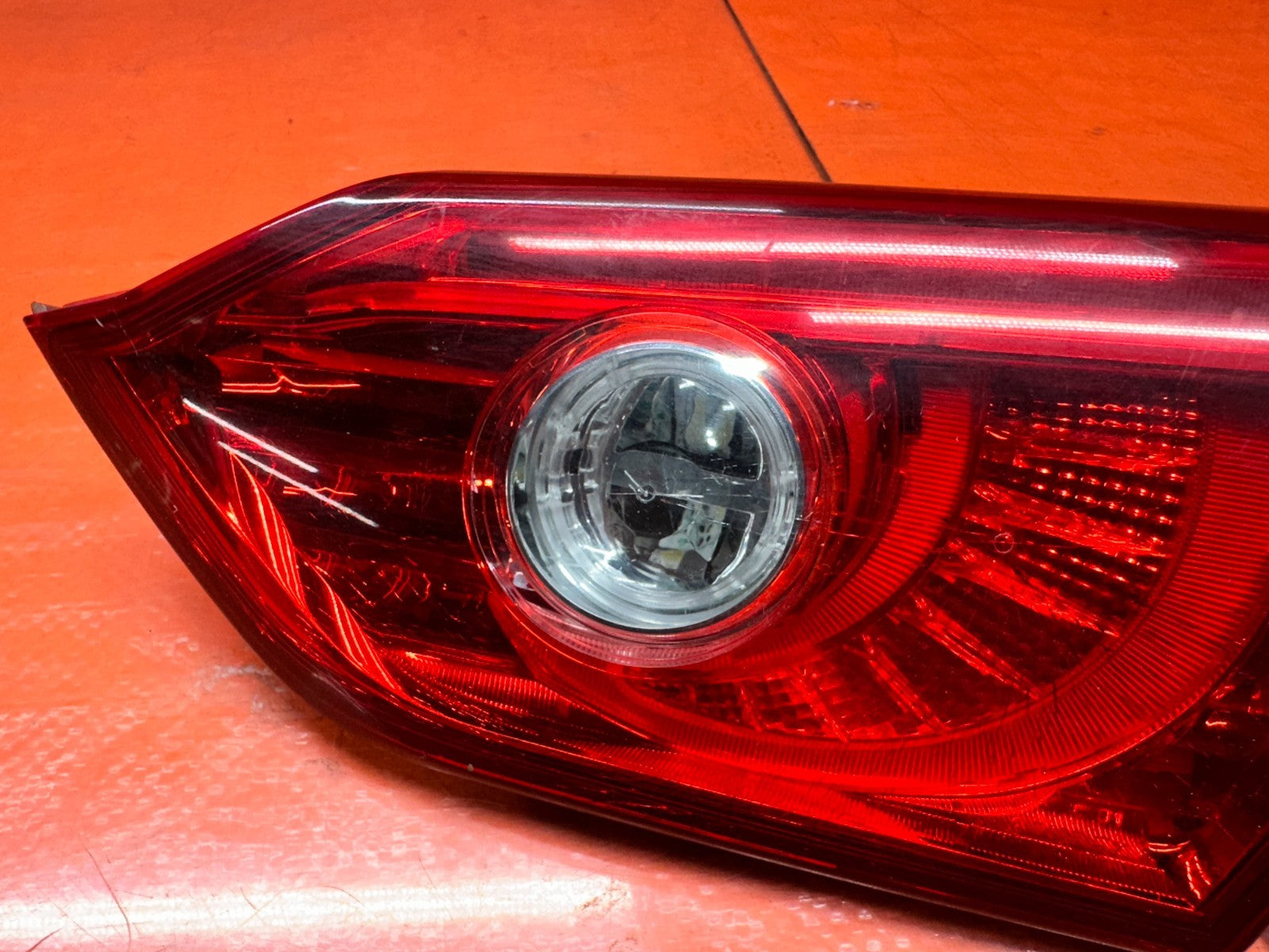 14 17 INFINITI Q50 RIGHT PASSENGER SIDE INNER TAIL LIGHT OEM FACTORY #3165