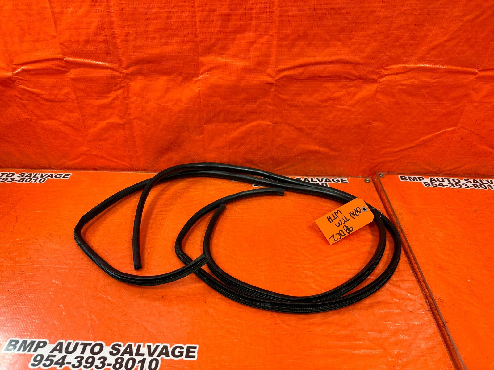 94 01 ACURA INTEGRA 2 DOOR TO CHASSIS WEATHER STRIP OPEN TRIM LEFT RIGHT OEM 98D0