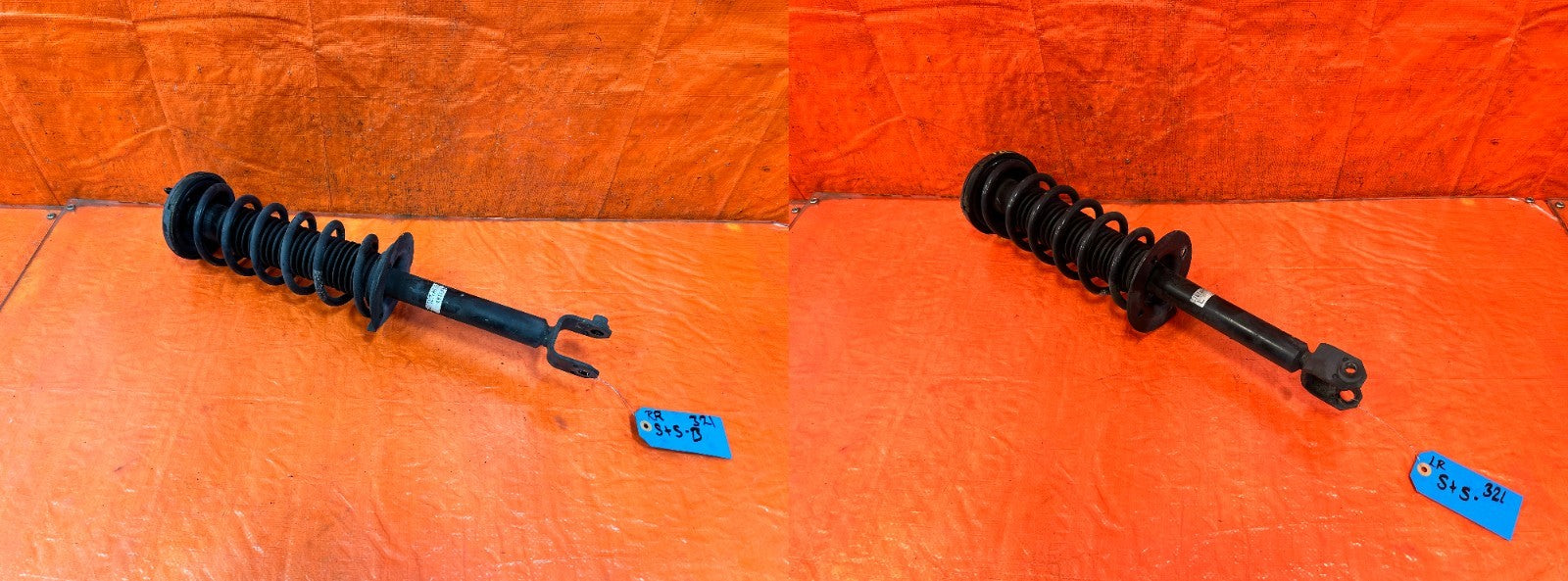 09 14 ACURA TSX   REAR SHOCKS & SPRINGS LEFT AND RIGHT FACTORY   OEM #3210