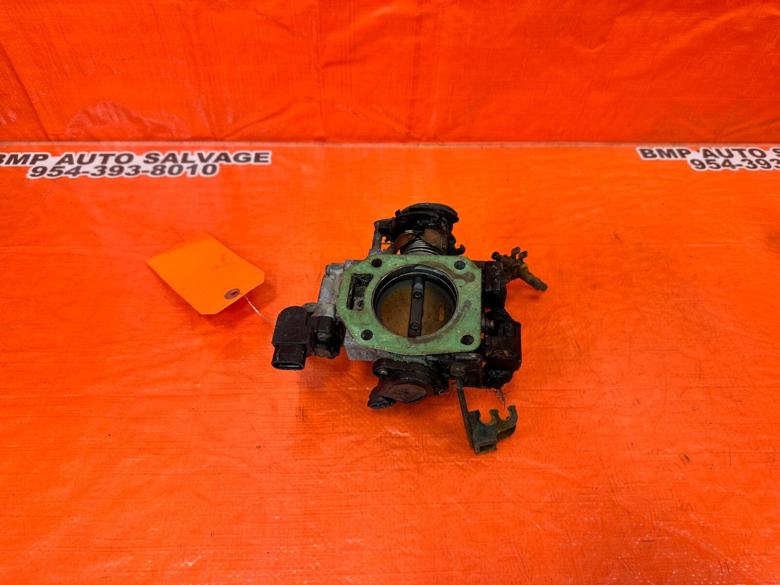 02 04 ACURA RSX TYPE S K20A2 ENGINE MOTOR THROTTLE BODY   THERE ARE FLAWS  11