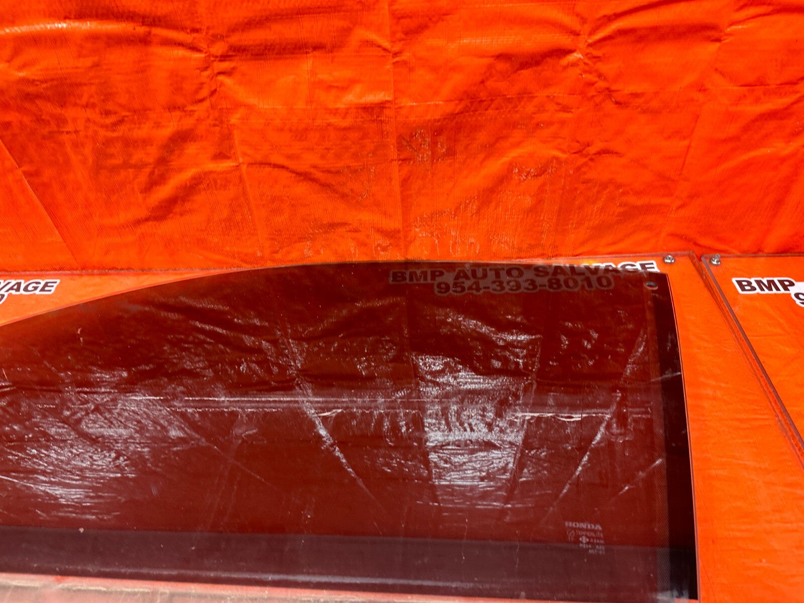 94 01 ACURA INTEGRA 2D   DRIVER LEFT FRONT   WINDOW GLASS   OEM OE FACTORY #2532