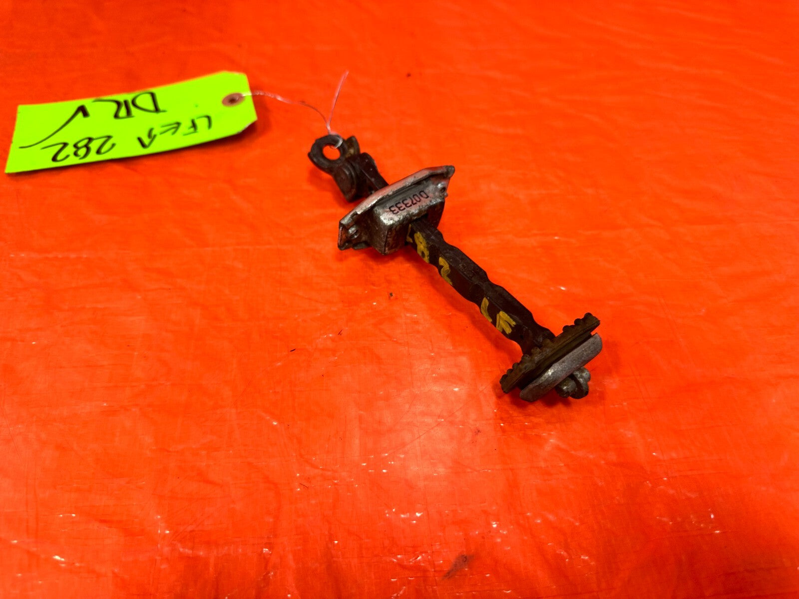 06 11 CIVIC 4D SEDAN   DRIVER LEFT FRONT DOOR CHECKER HINGE ARM STOPPER OEM #2823