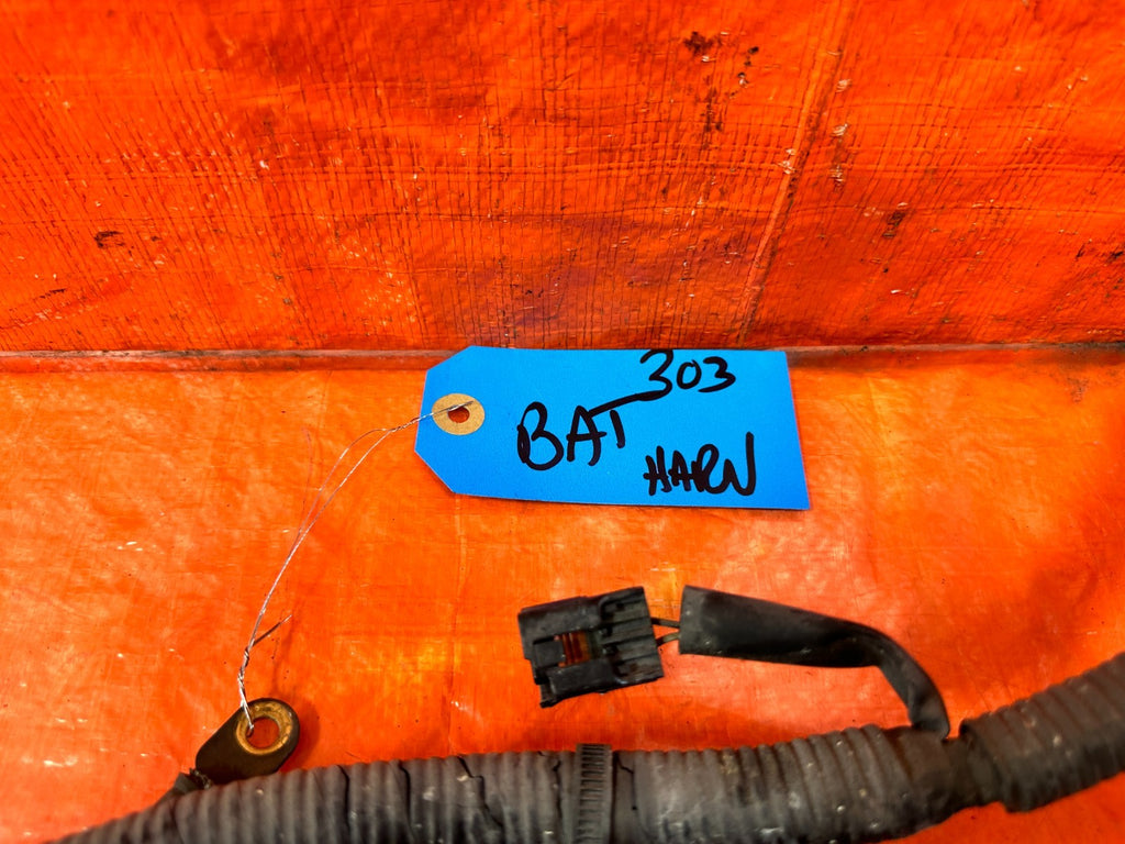 09 11 MAZDA RX8 RX 8   ENGINE HARNESS   PART THAT CONNECTS TO BATTERY ONLY   OEM1