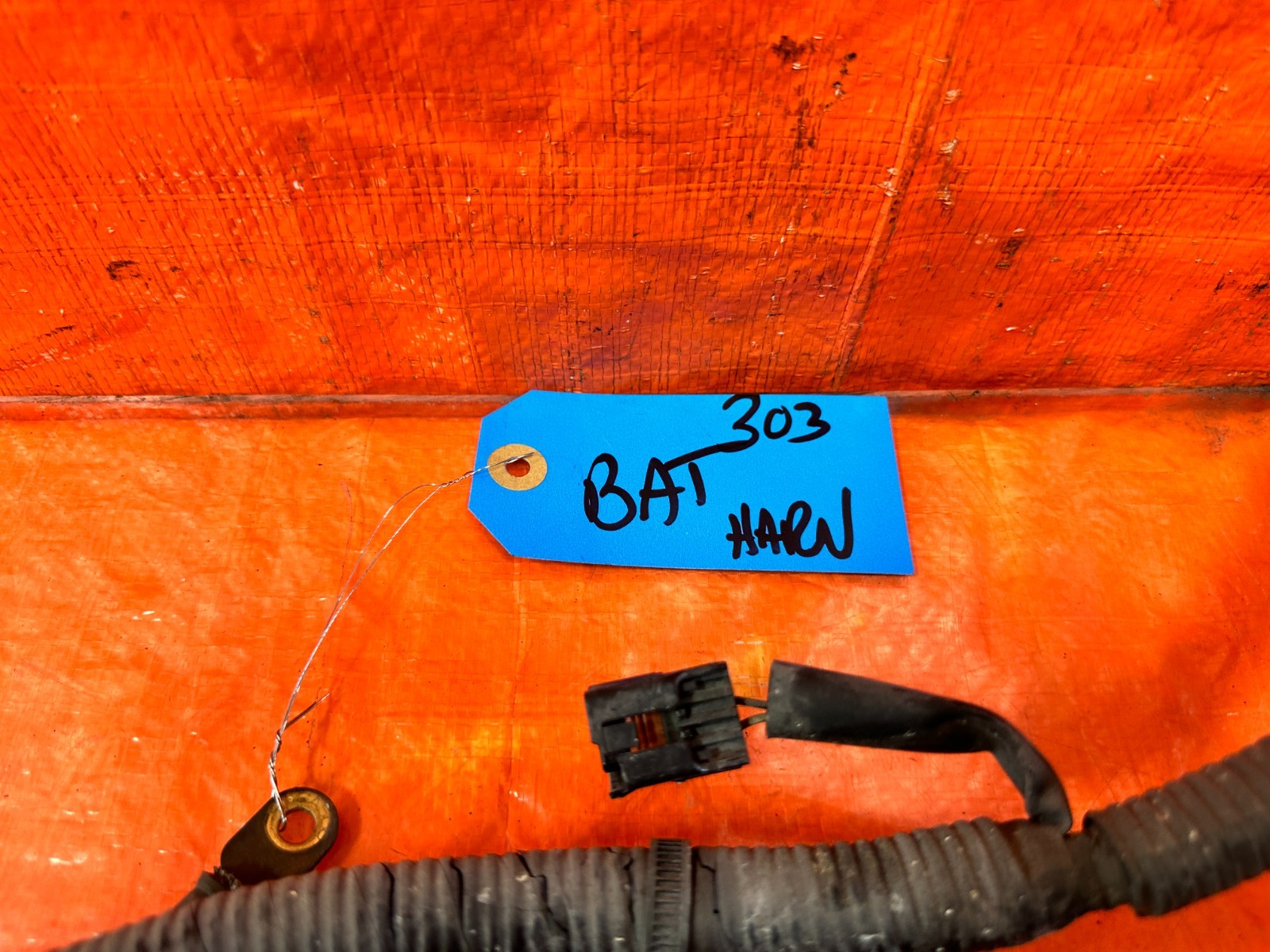 09 11 MAZDA RX8 RX 8   ENGINE HARNESS   PART THAT CONNECTS TO BATTERY ONLY   OEM1
