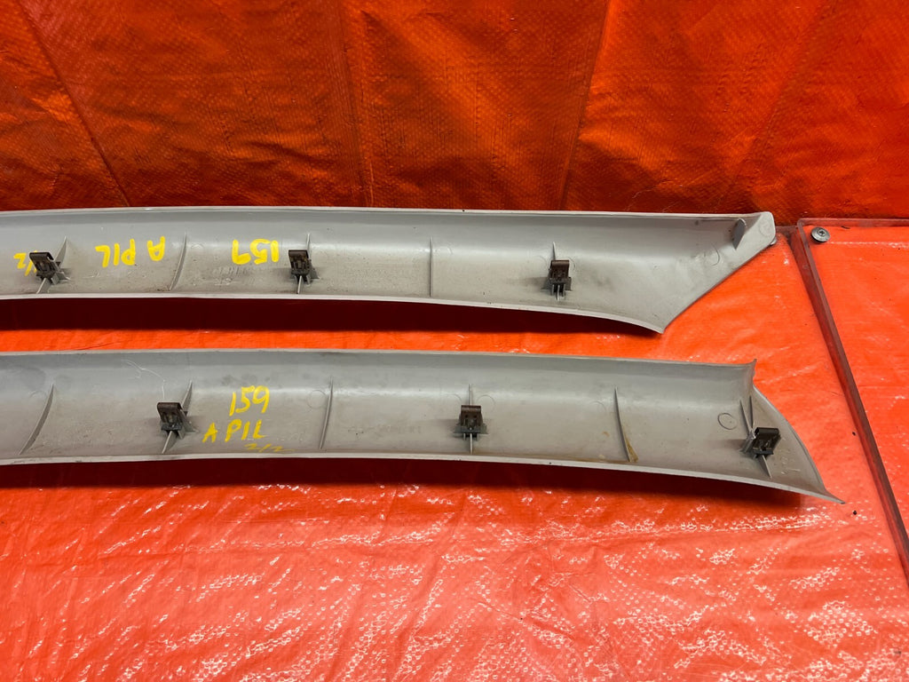 94 01 INTEGRA SEDAN A PILLAR TRIM SET   LEFT RIGHT A PILLARS   OEM FACTORY #1598