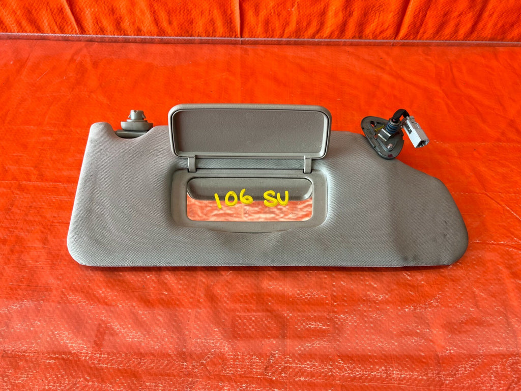 07 08 ACURA TL   SUN VISOR   PASSENGER RIGHT SIDE   GRAY COLOR   OEM FACTORY 1067