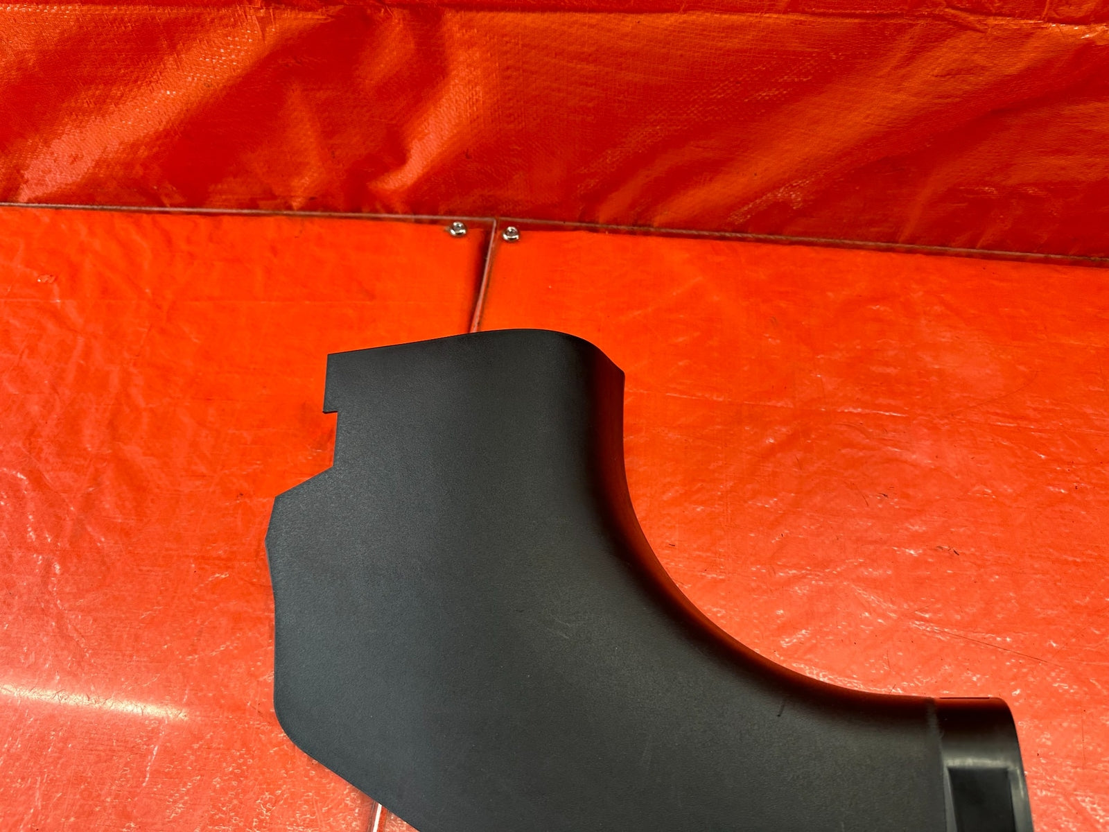 11 15 LANCER EVOLUTION X 10   KICK PANEL   PASSENGER RIGHT   BLACK   OEM #2066