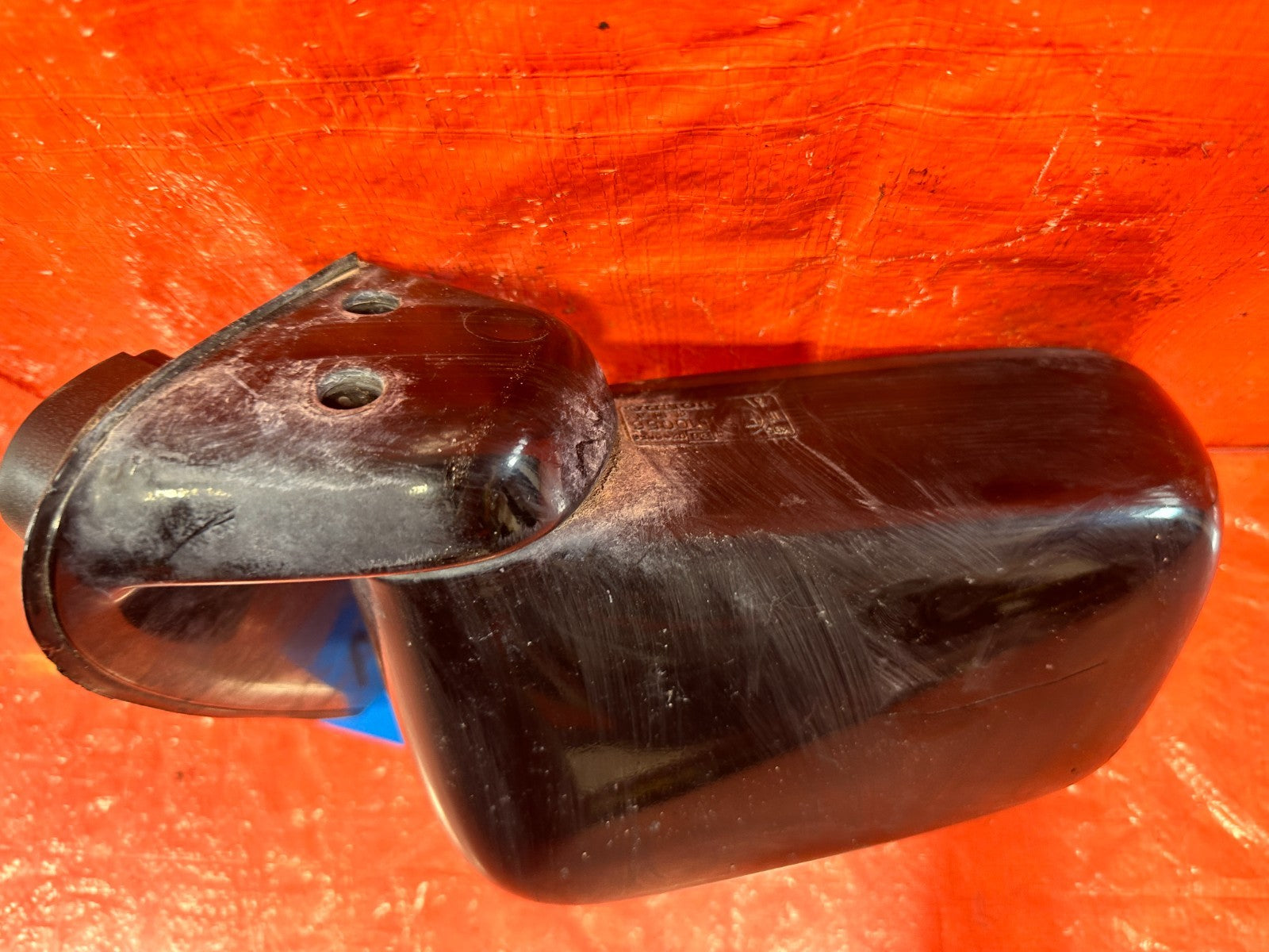 97 01 HONDA CR V EXTERIOR SIDE VIEW MIRROR   PASSENGER RIGHT SIDE BLACK OEM 3013