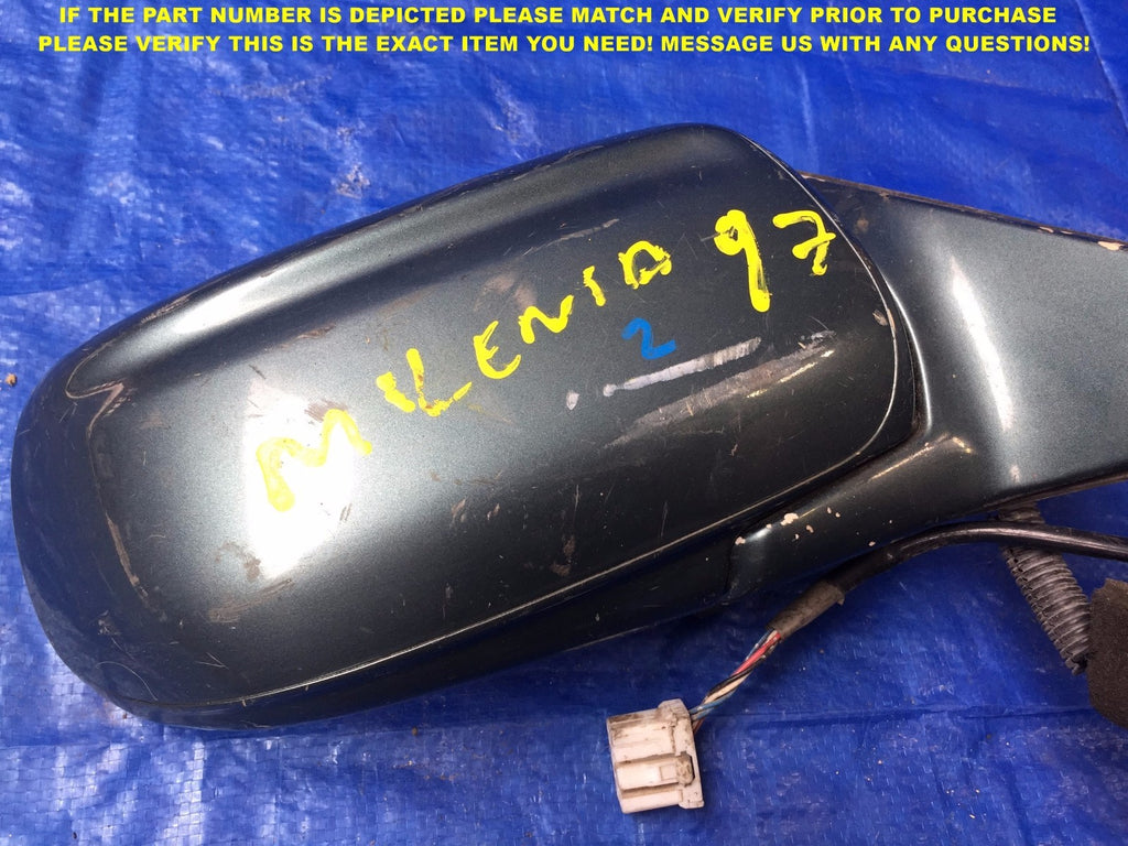 OEM 1997 1998 1999 2000 2001 02 MAZDA MILLENIA PASSENGER RIGHT SIDE VIEW MIRROR2