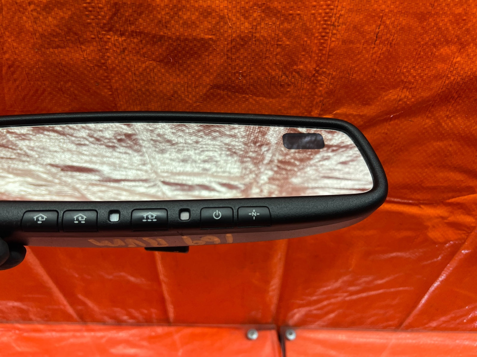 08 15 INFINITI G37 & Q60   2D COUPE   REAR VIEW MIRROR W/ COMPASS   OEM #1695