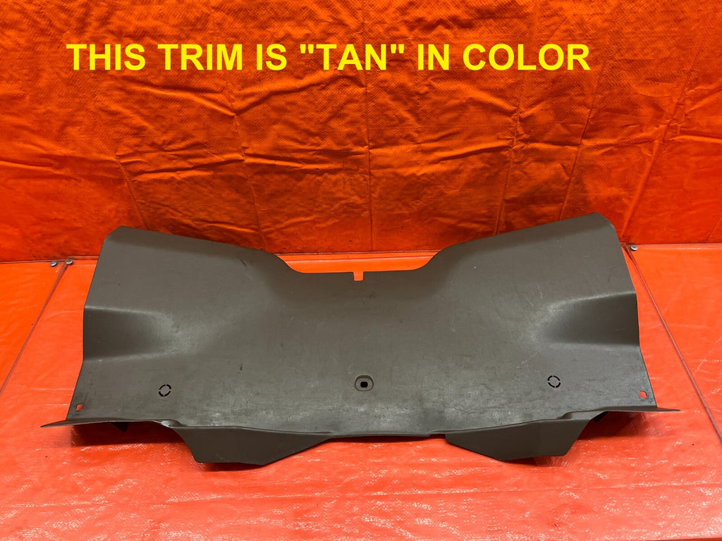 94 01 ACURA INTEGRA   2D   REAR TAIL GATE TAILGATE LINING TRIM PLASTIC OEM #1640