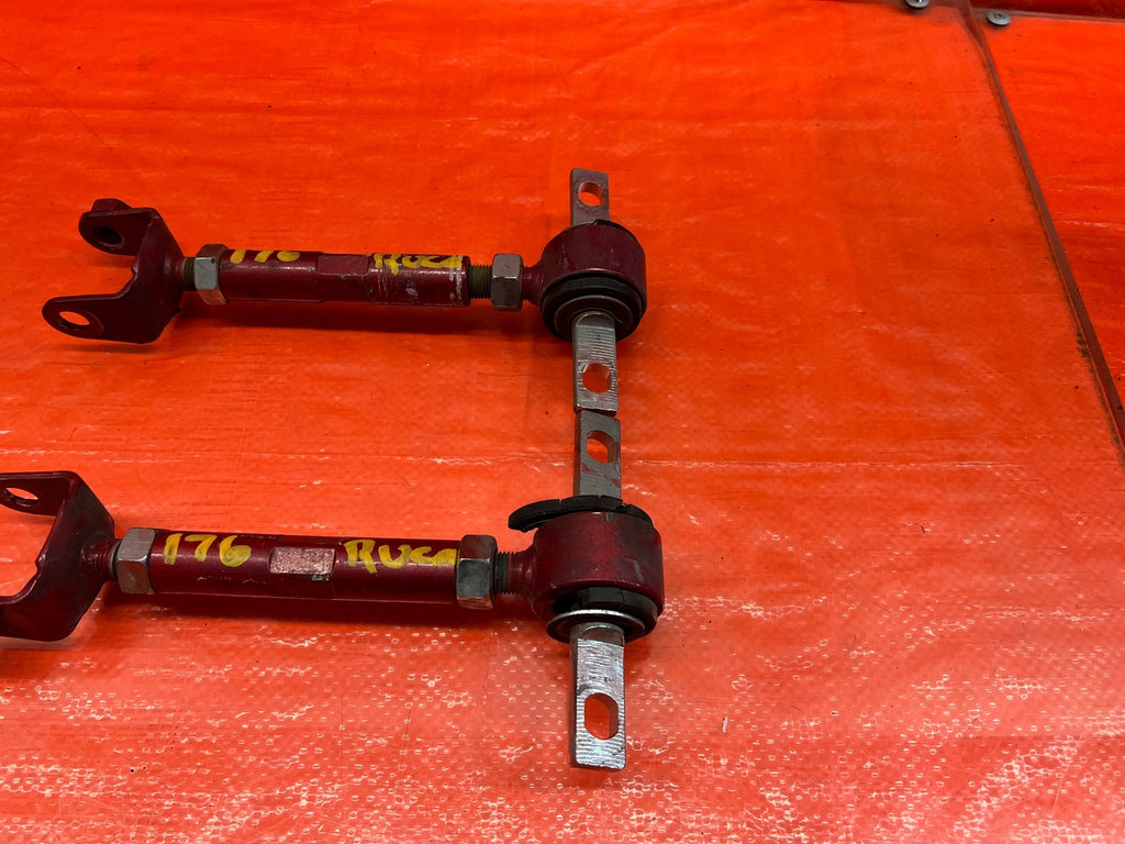 02 05 HONDA CIVIC SI EP3 HATCHBACK   ASJUSTABLE REAR UPPER CONTROL ARMS   FLAW4